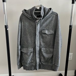 ⭐️ Hurley Lined Grey Fleece Hoodie